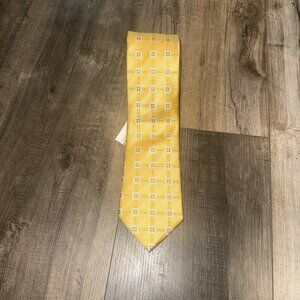 Donald Trump Signature Men's 100% Silk Classic Yellow Gold Mens Tie